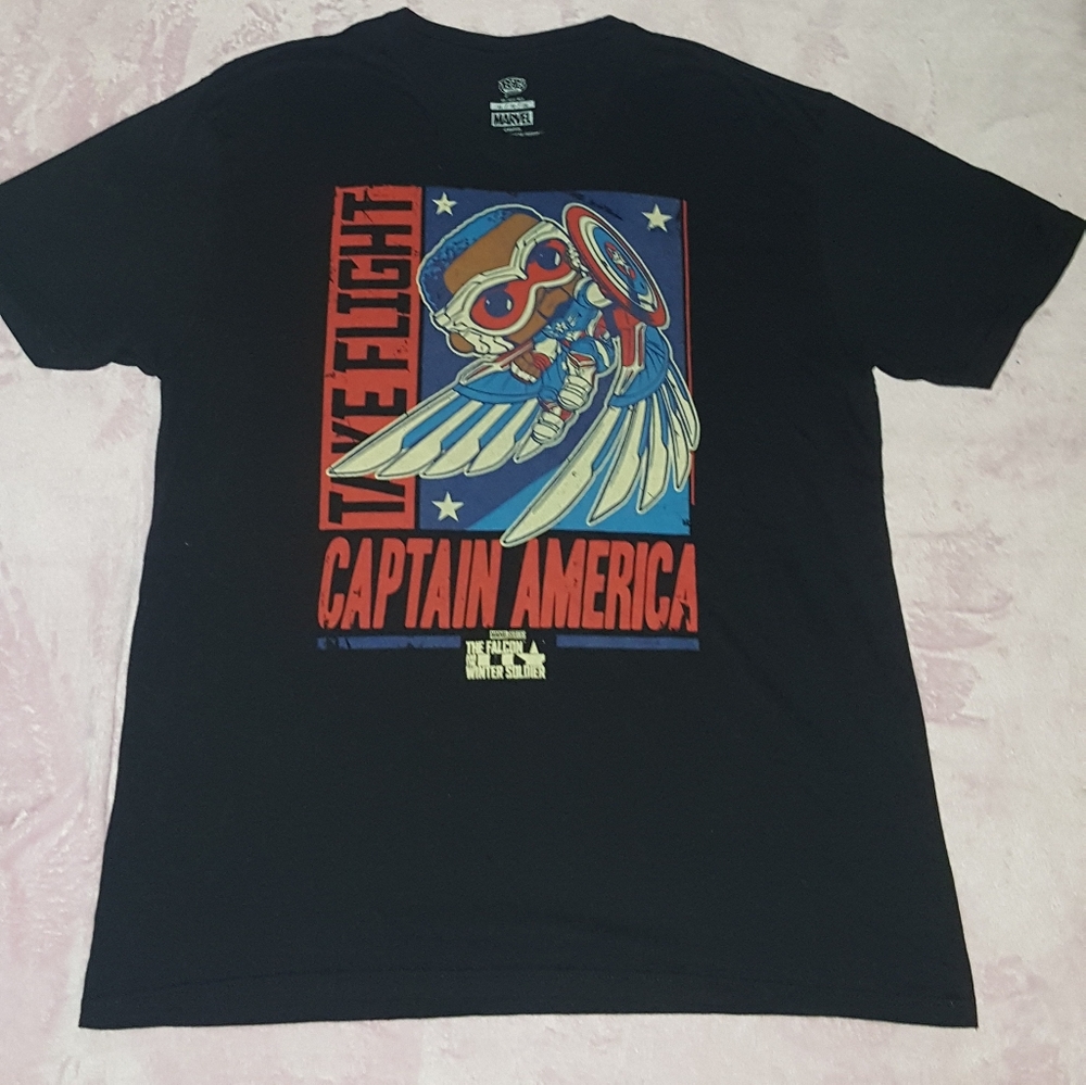 The Falcon And the Winter Soldier Marvel original Shirt Pop figure DISNEY